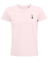 Bio T-Shirt mit Rückendruck Rosa,12 Jahre