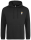 Hoody mit Rückendruck Schwarz,XS